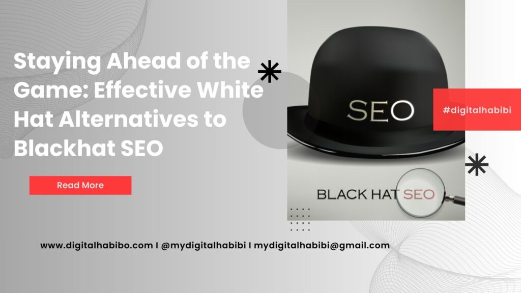 Black Hat SEO Alternatives